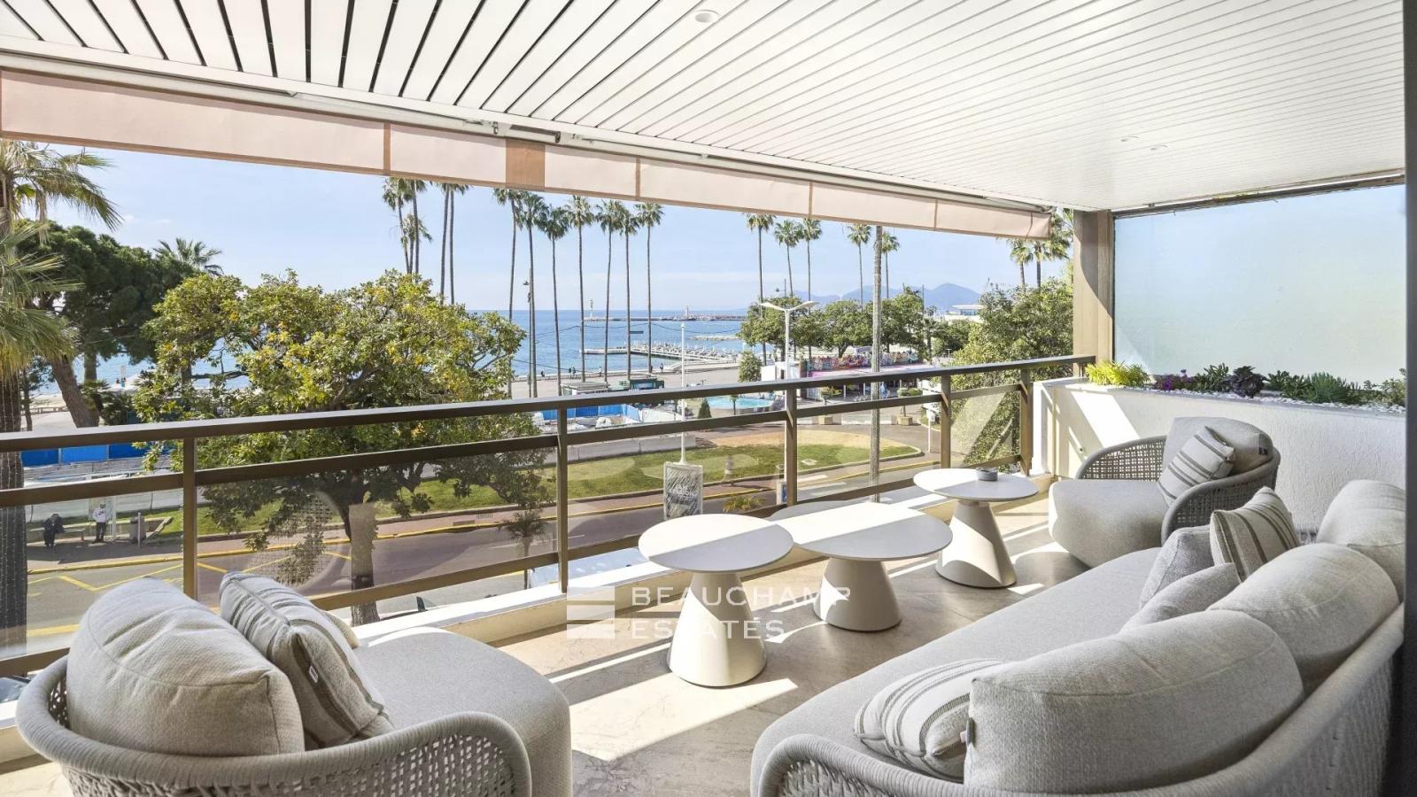 Appartement d'exception 5 chambres avec terrasse et vue mer panoramique - Cannes Banane