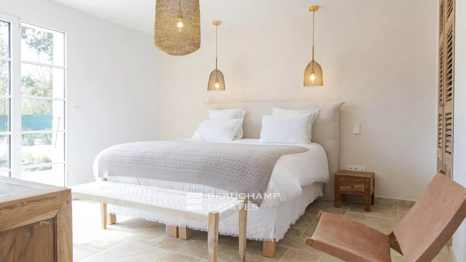 Villa bohème chic à deux pas de la plage des Canoubiers et du centre de Saint-Tropez