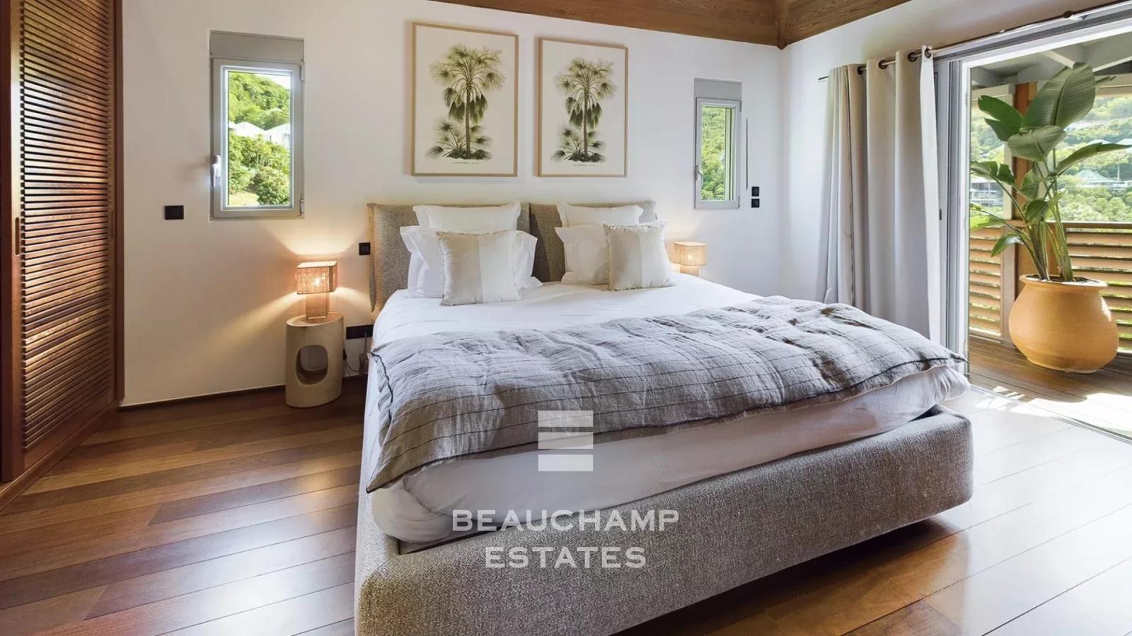 Villa 5 chambre avec vue mer dans les collines de Saint-Jean – Saint-Barth