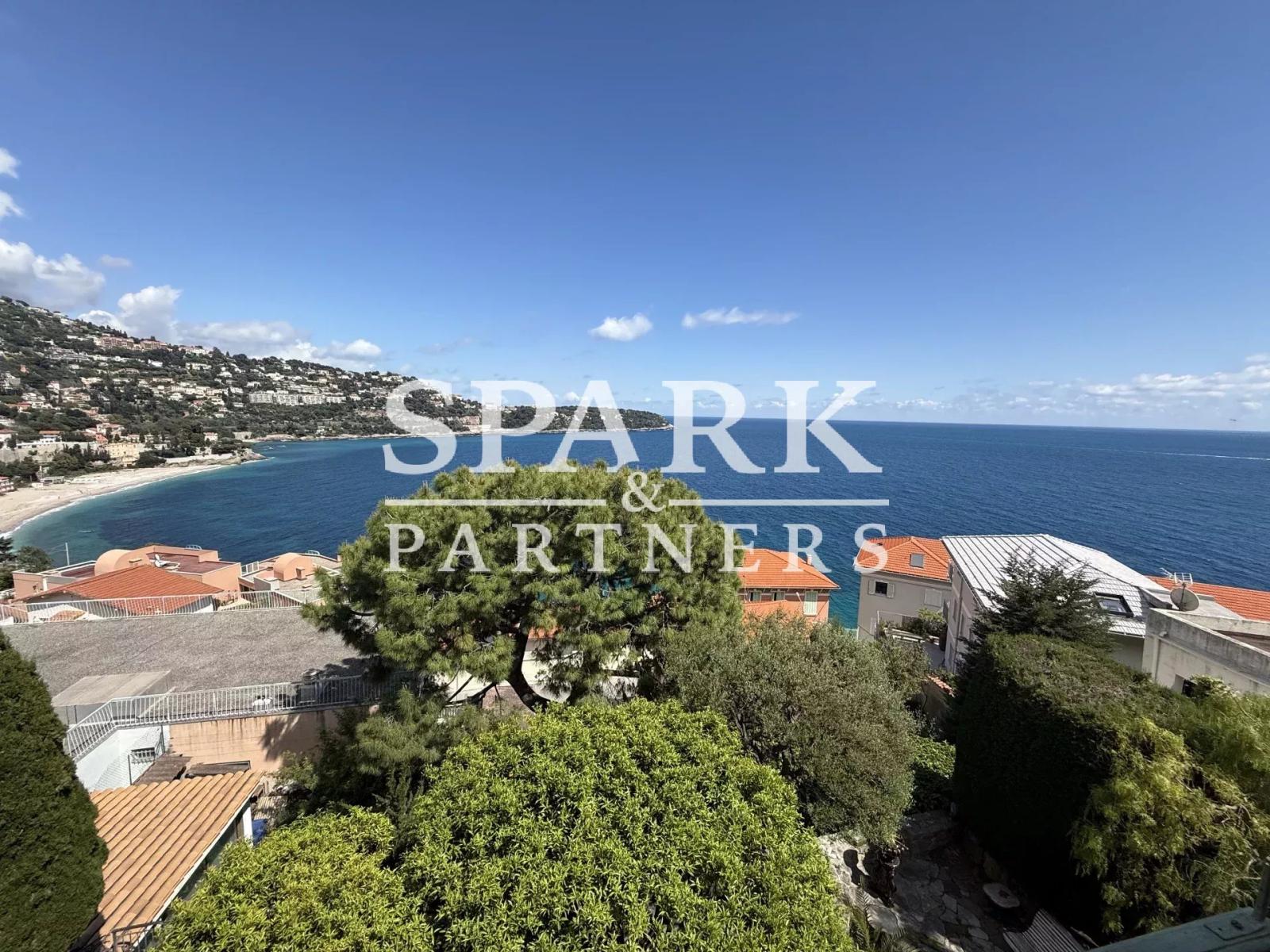 Roquebrune cap Martin - Magnifique maison d'époque - vue mer Panoramique