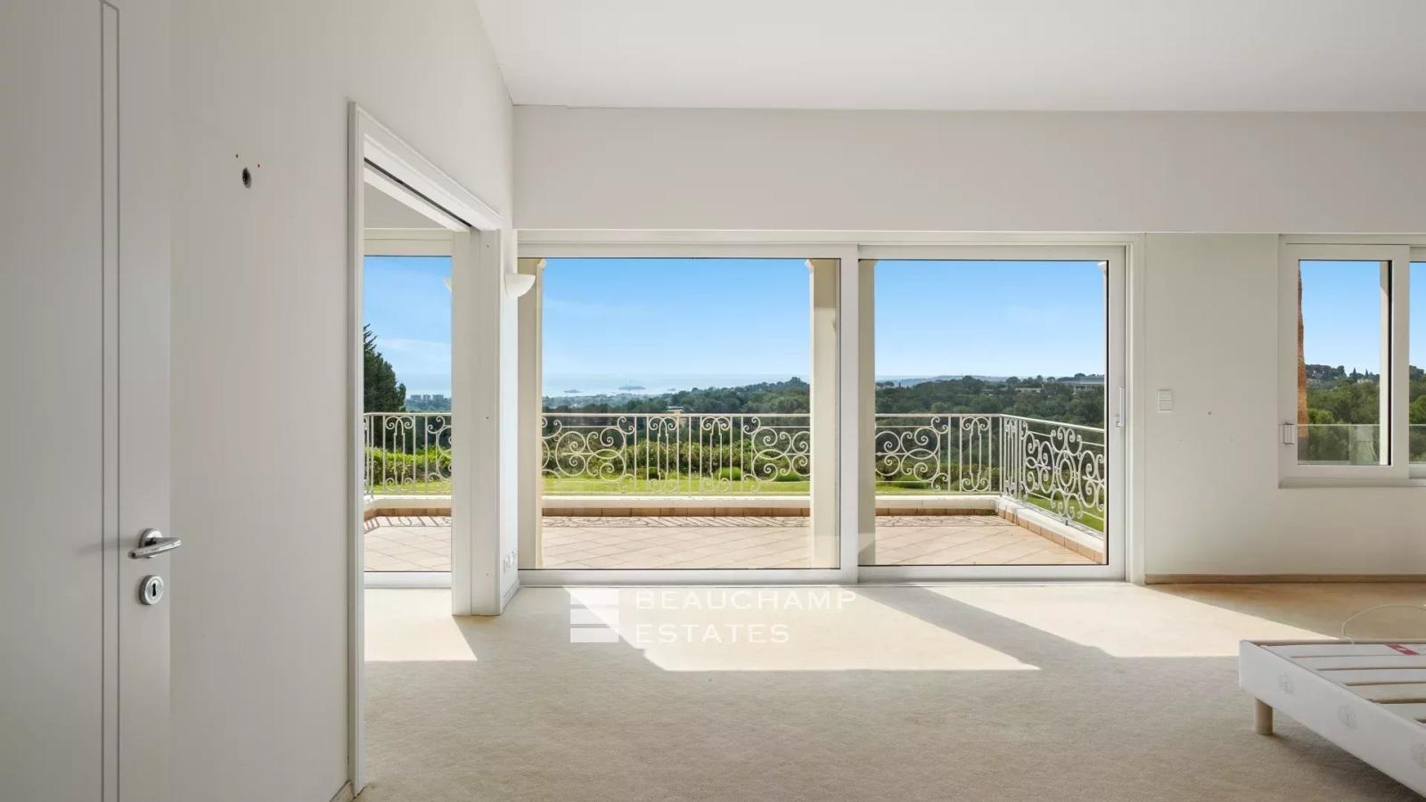 Propriété de charme 5 chambres avec vue mer  - Biot