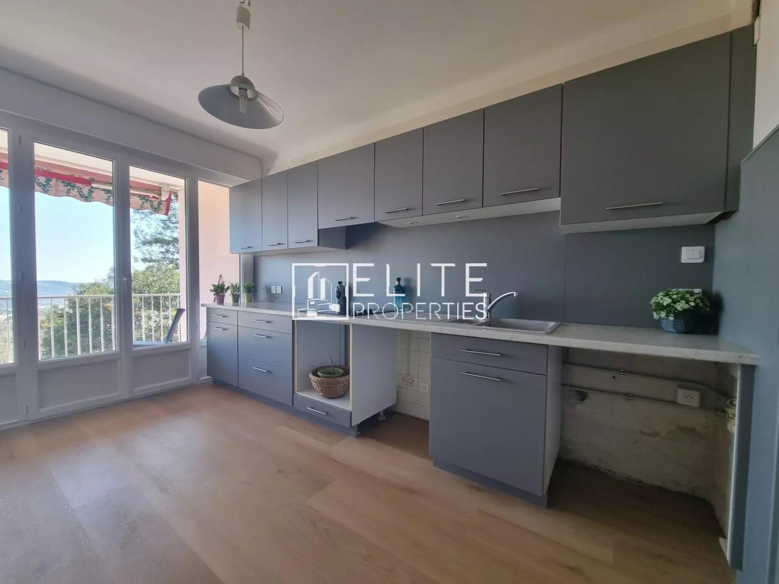 Appartement 3 pièces 83 m² avec terrasse panoramique – Grasse