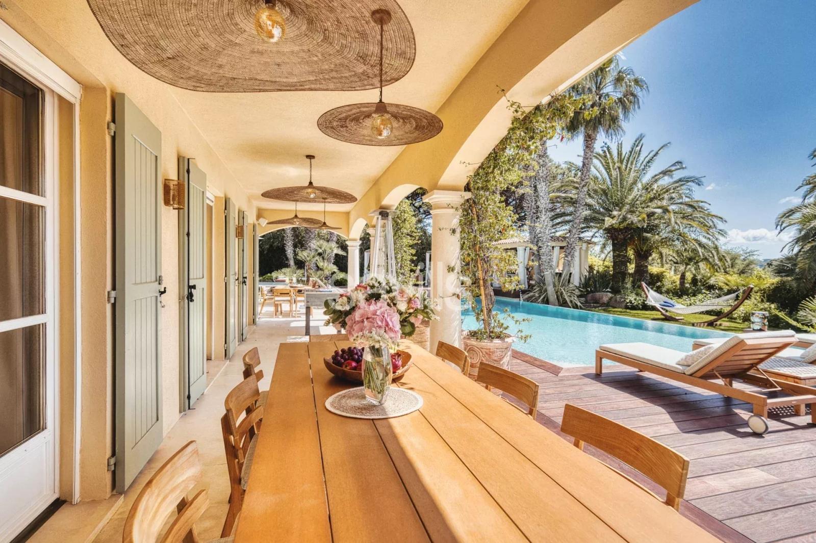 Superbe bastide à louer à Saint Tropez
