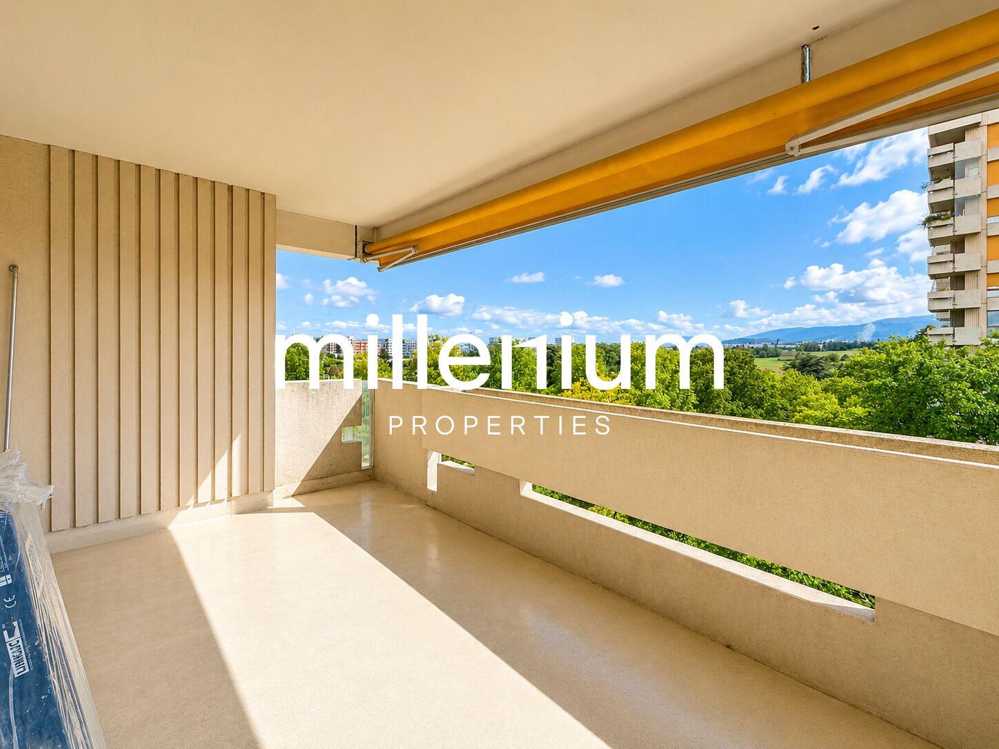 Appartement familial avec terrasse et vue dégagée – Meyrin