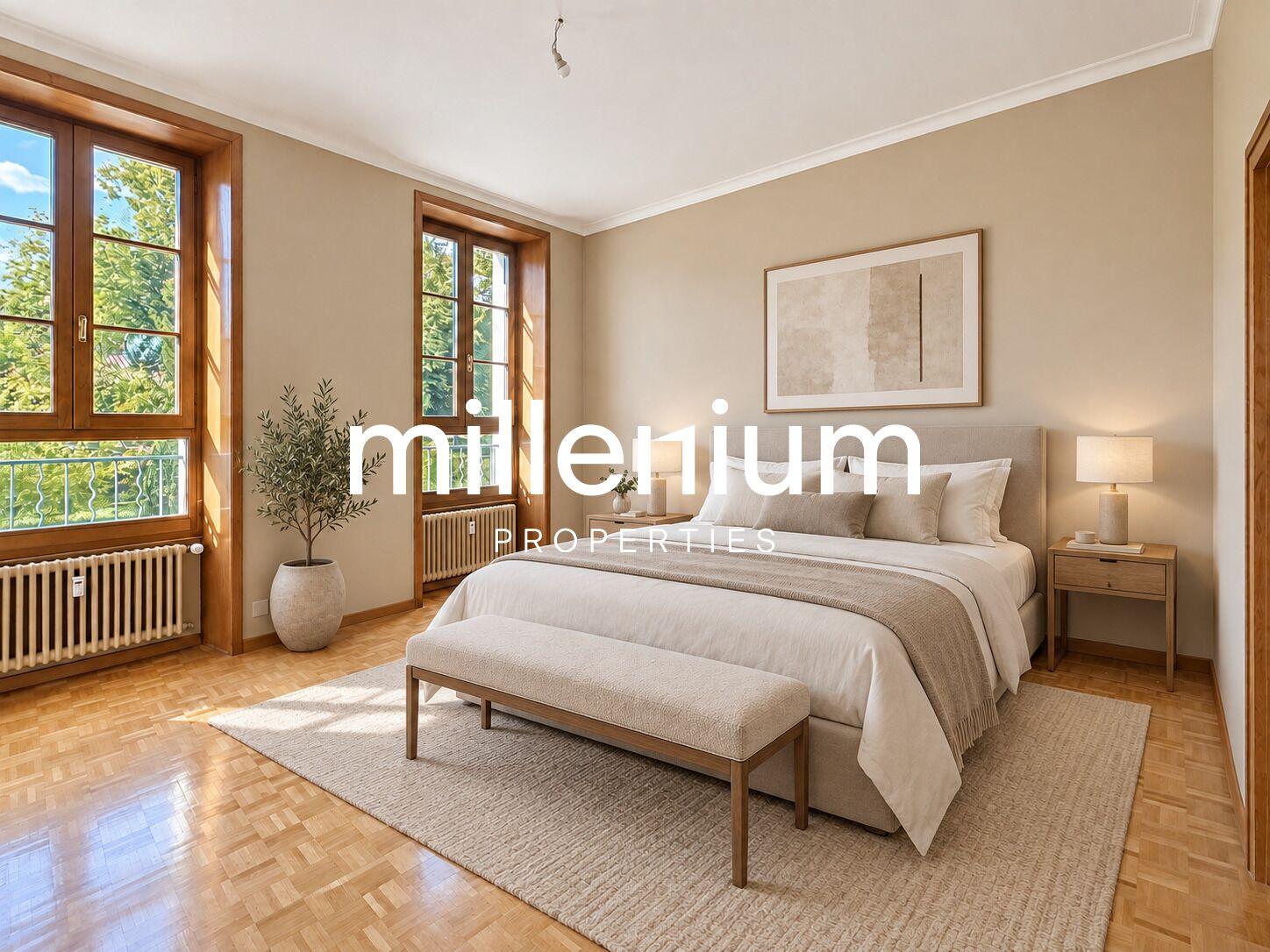 Charming Garden-Level Duplex Apartment — Satigny