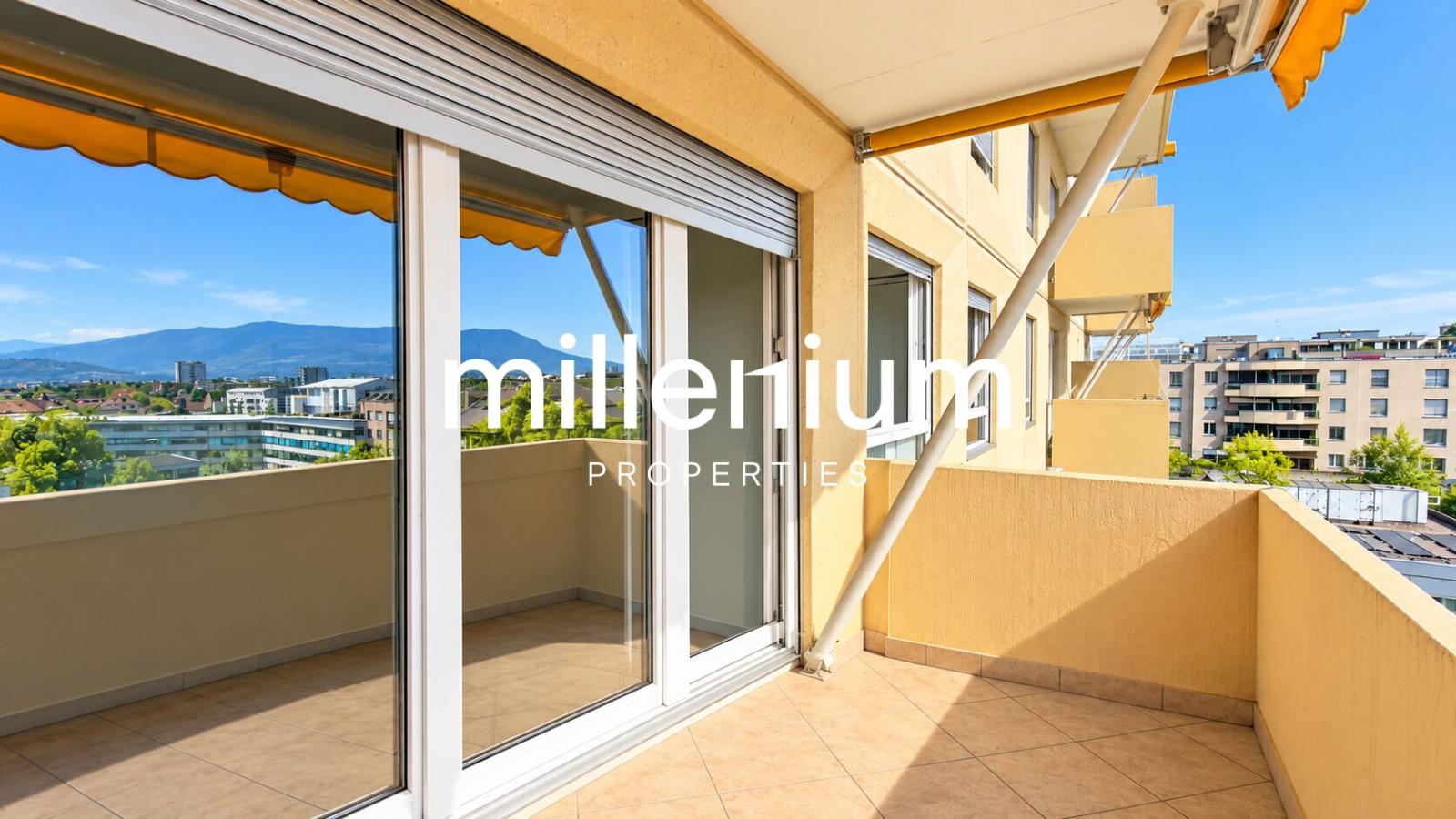 Bel appartement 6P traversant au coeur de Thônex
