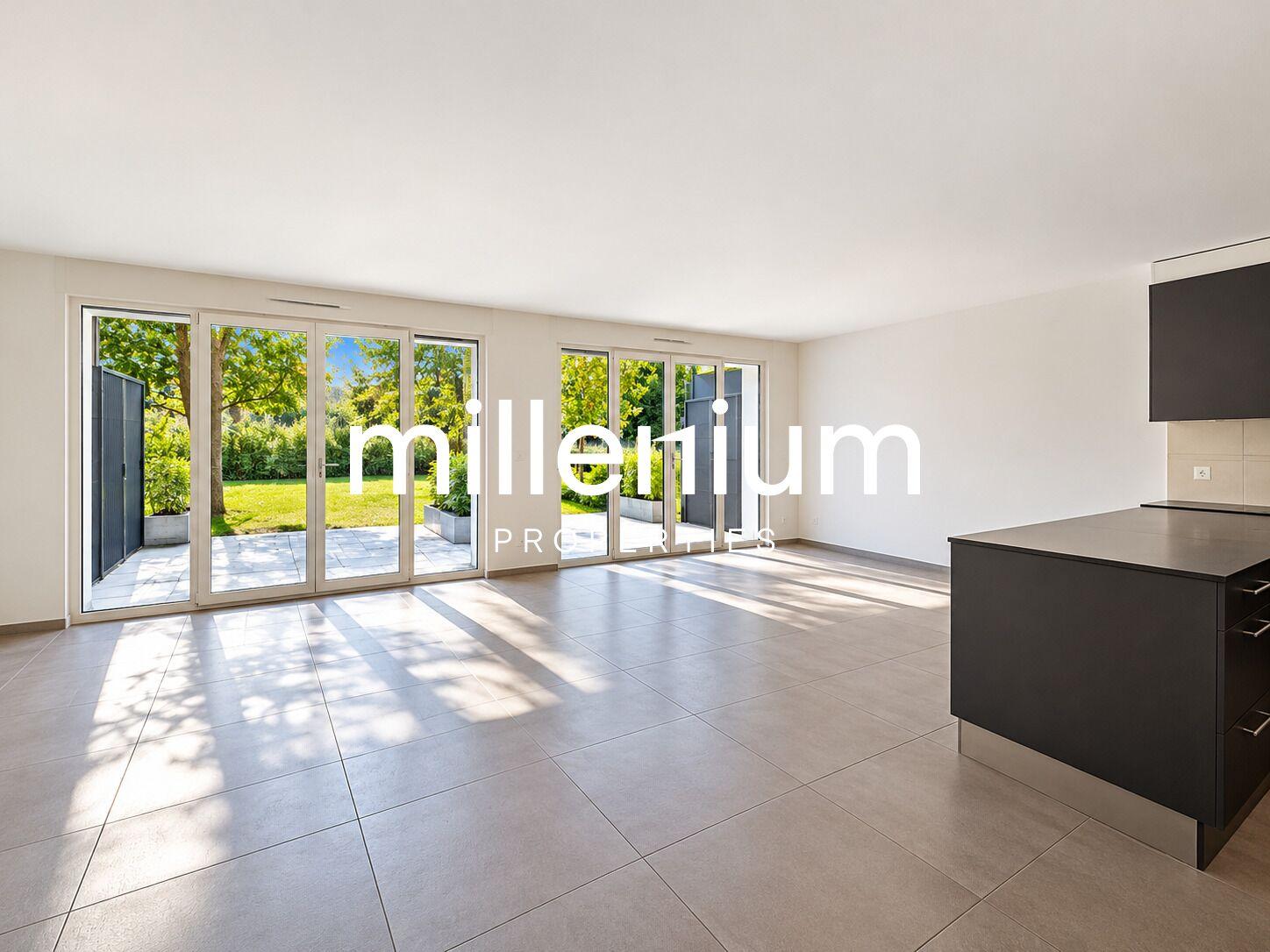 Chêne-Bourg – appartement 4P en rez-de-jardin