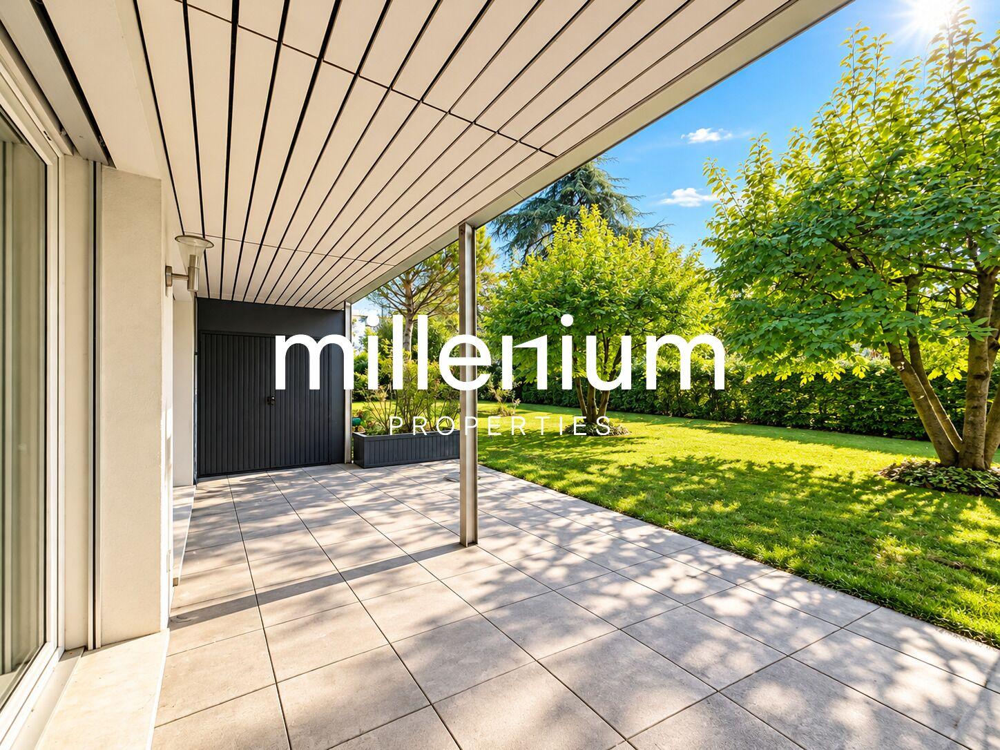 Chêne-Bourg – appartement 4P en rez-de-jardin