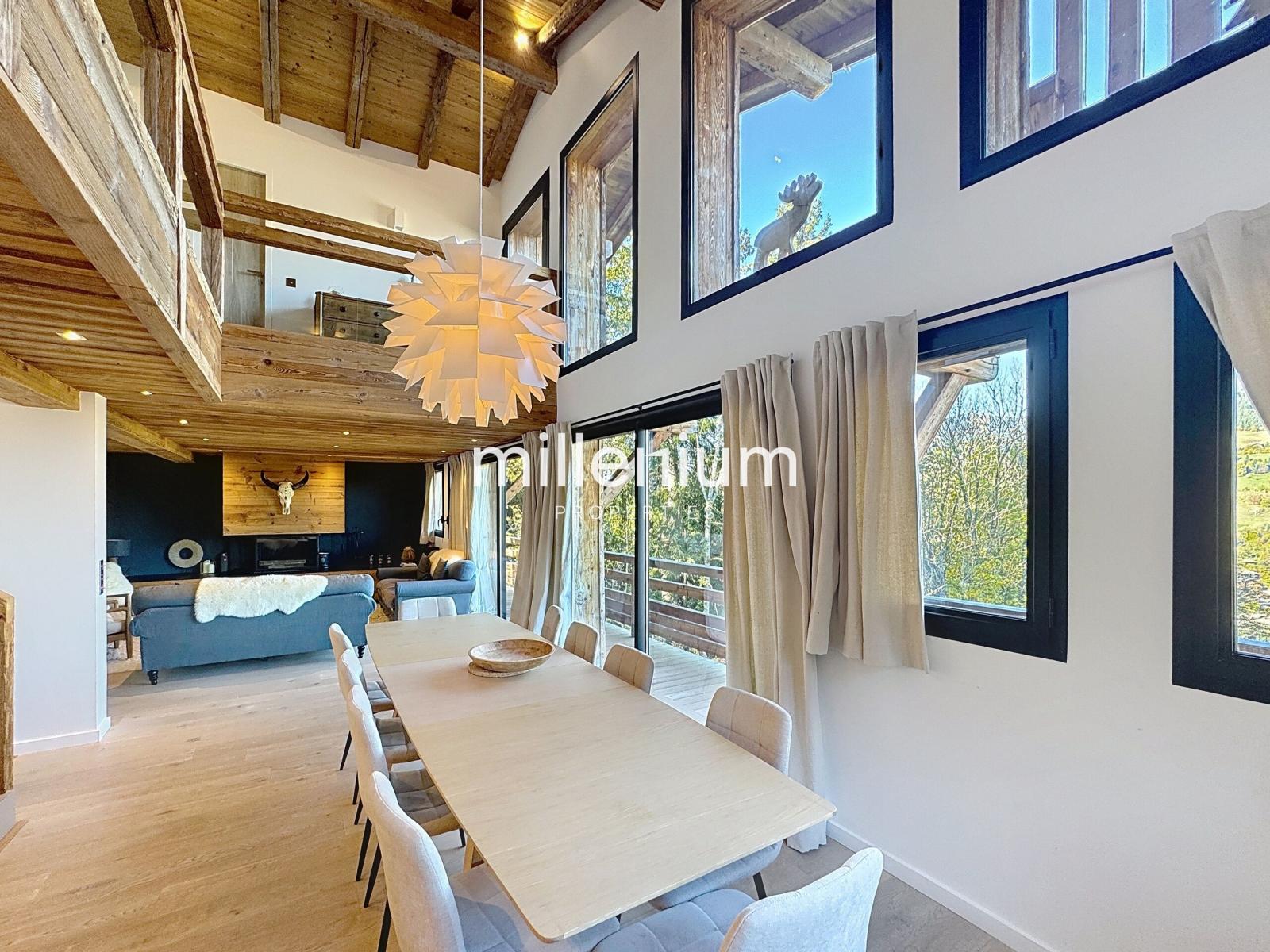 Superbe Chalet à Megève, proche village à pied