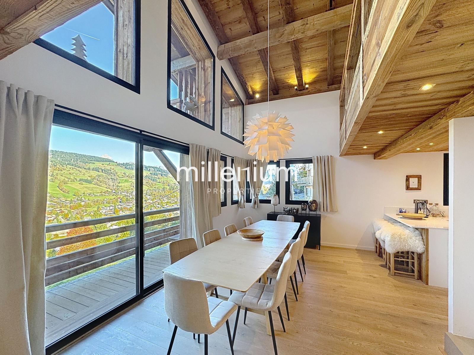 Superbe Chalet à Megève, proche village à pied