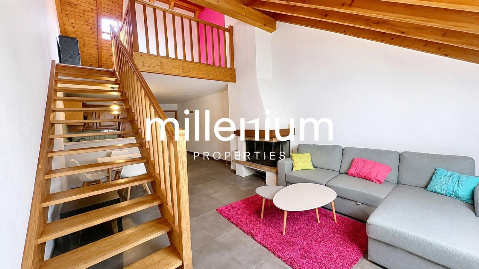 Charmant duplex meublé au cœur d’Aire-la-Ville
