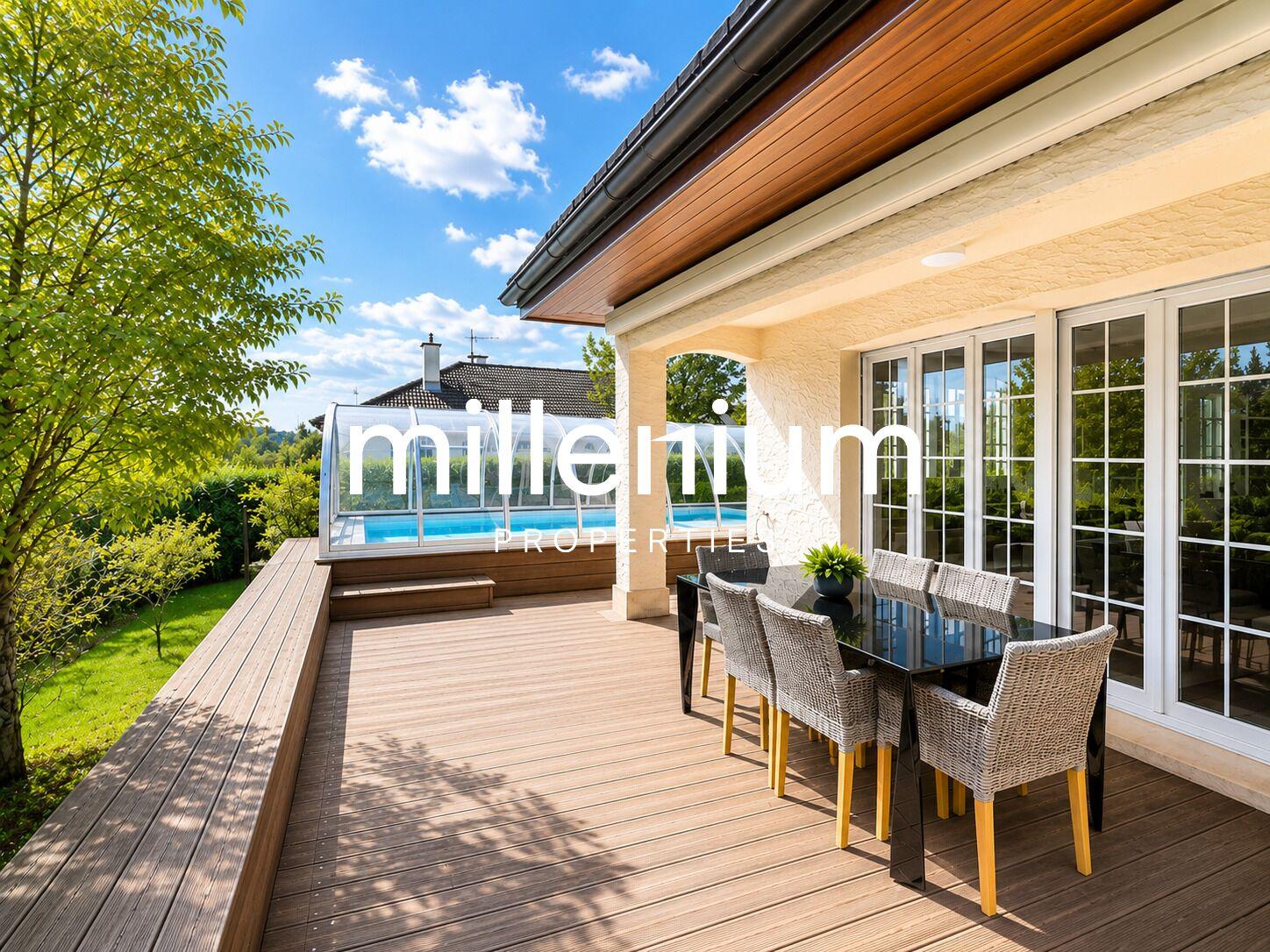Villa individuelle avec piscine proche ONU