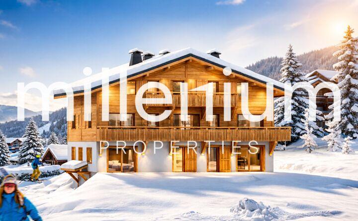 Appartement 4 pièces neuf au sein du charmant village Alpin des Carroz