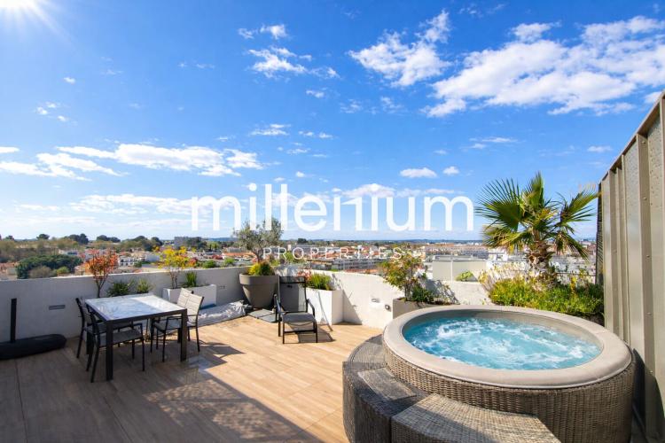 Exceptionnel appartement avec vue panoramique au coeur de Montpellier