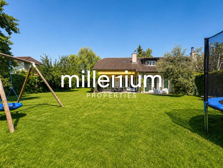Magnifique maison individuelle de plain-pied avec grand jardin 
