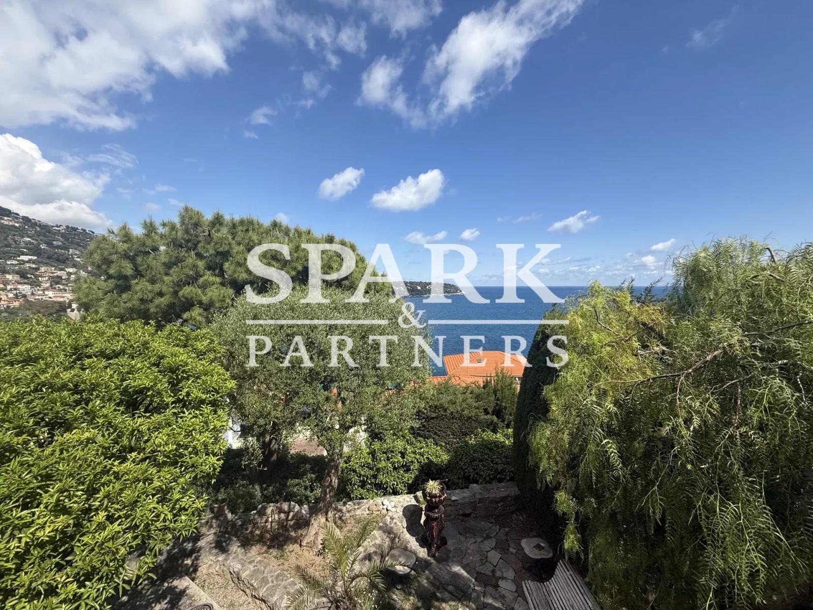 Roquebrune cap Martin - Magnifique maison d'époque - vue mer Panoramique