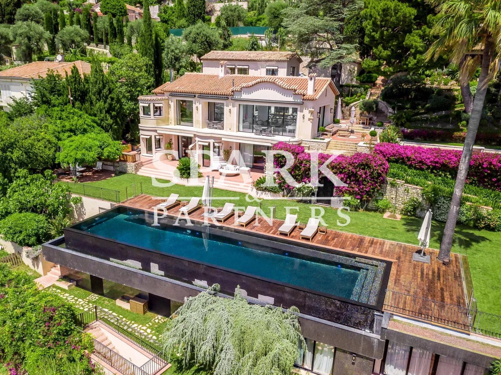 Villefranche sur Mer - Unique propriété avec vue imprenable sur la mer