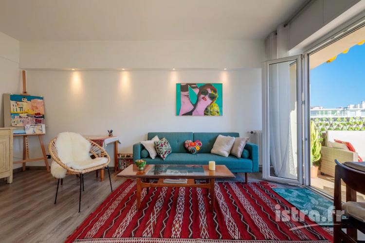 Nice François Grosso : 2 pièces avec terrasse