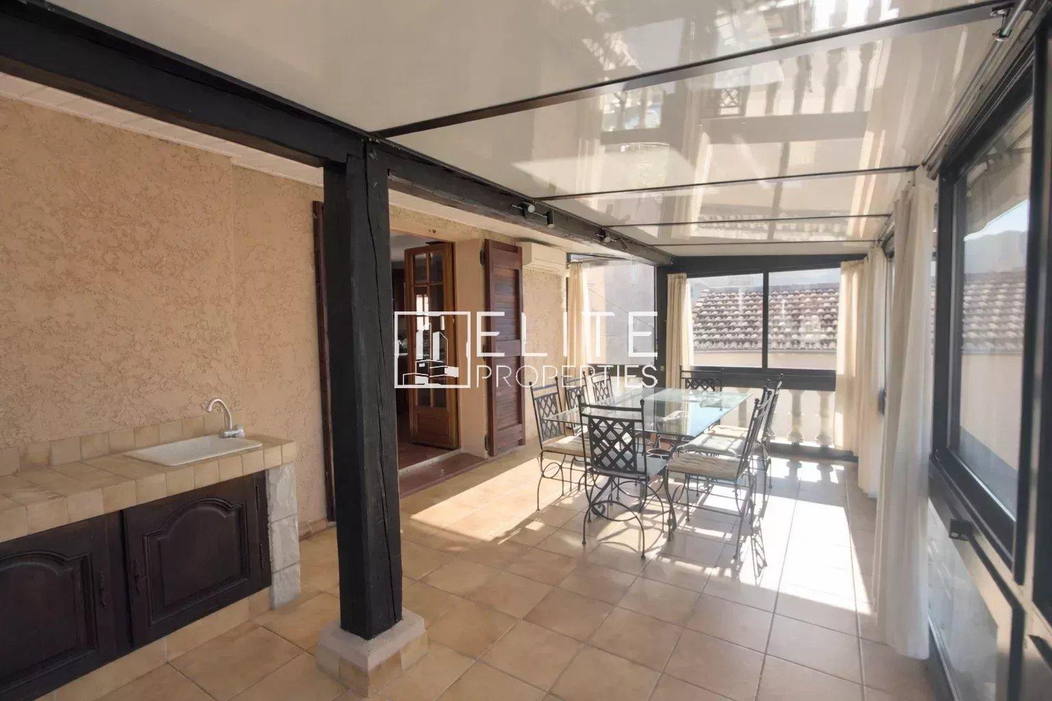 MAISON 4 PIÈCES DE 90 m² AU CALME + GARAGE 52m² PEGOMAS