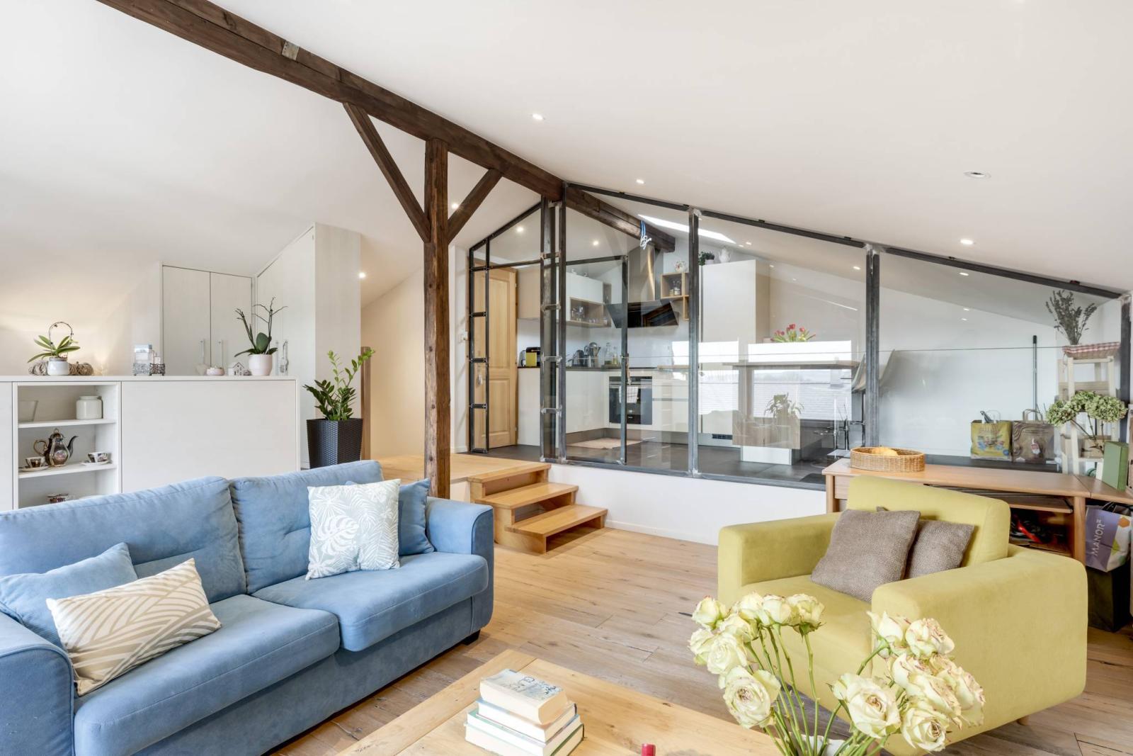 Superbe maison villageoise de 3 logements avec terrasse et jardin