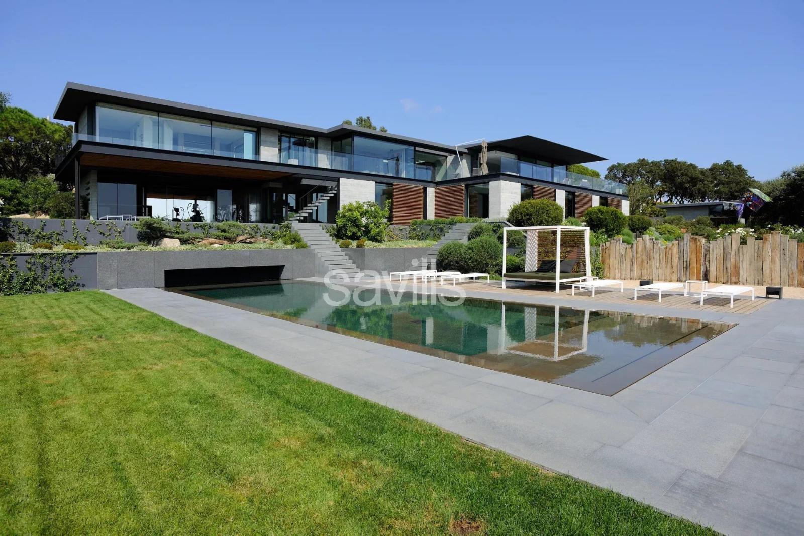 Propriété d'exception vue mer panoramique à Ramatuelle