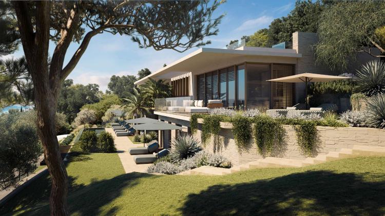 Match Point – Villa architecturale avec vue panoramique