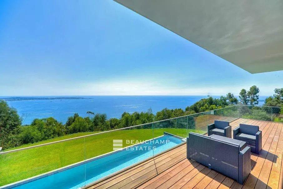 SUPER CANNES - VILLA D'ARCHITECTE AVEC VUE MER