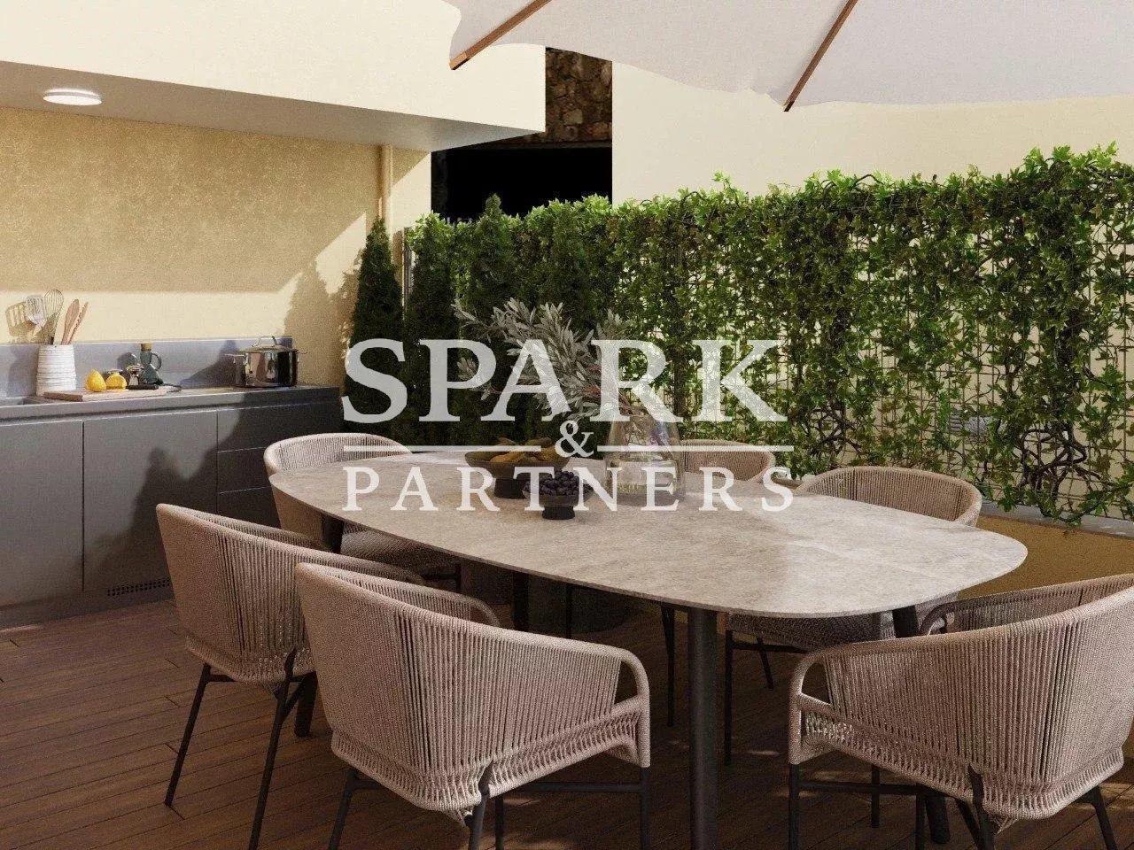 Beausoleil -  Grand appartement 3 pièces frontière Monaco - vue mer