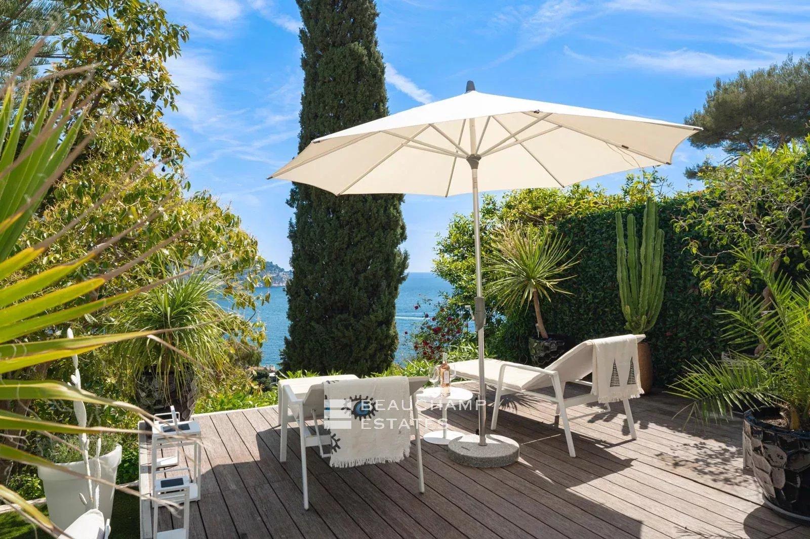 Villa contemporaine 4 chambres avec vue mer panoramique - Èze