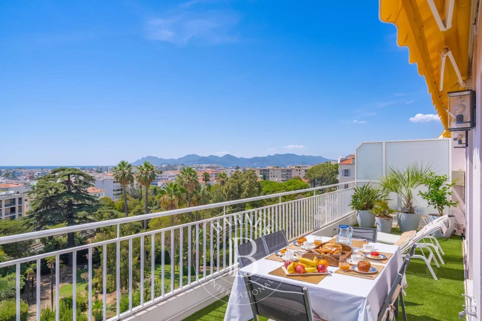 CANNES BASSE CALIFORNIE - PENTHOUSE - 4 PIÈCES - VUE MER PANORAMIQUE - TERRASSE