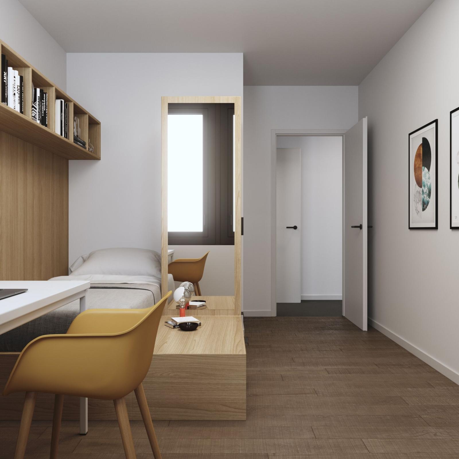Chambre meublée en colocation dans un appartement de 101m2, 3 colocata