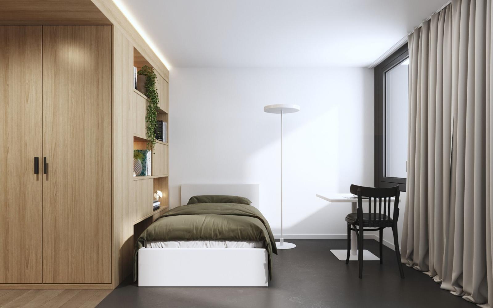 Appartement 2 pce meublé neuf d'environ 30m2