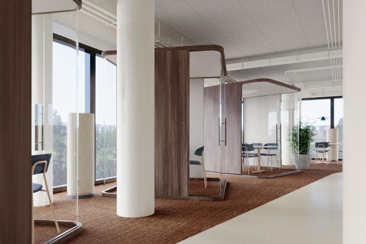Chambre meublée en colocation dans un appartement de 101m2, 3 colocata