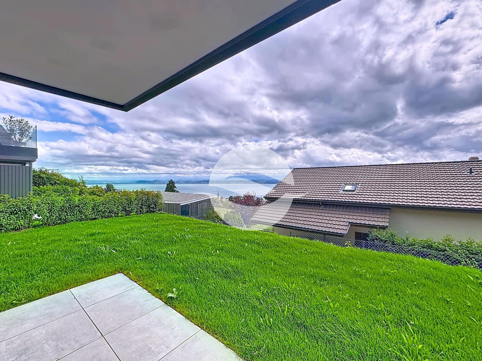 Villa mitoyenne de standing – 6.5 pièces – Vue panoramique sur le lac