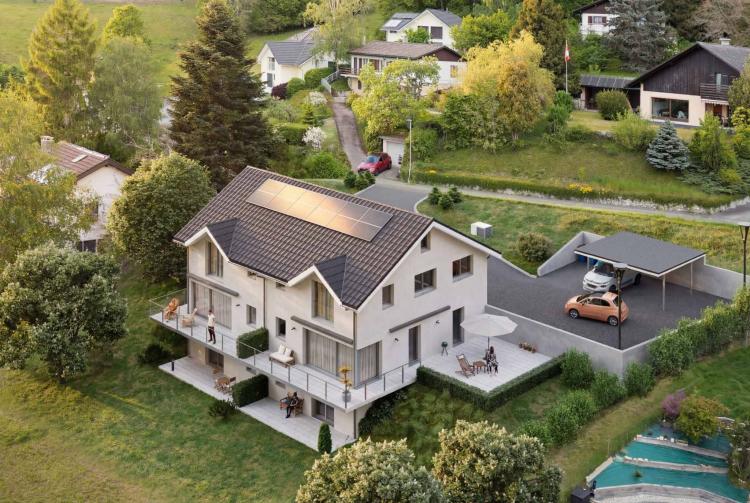 VILLA NEUVE : Un cadre de vie privilégié entre lac et montagnes !