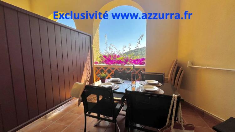 Agay CAP ESTEREL le village, 2 pièces + balcon exposé au Sud