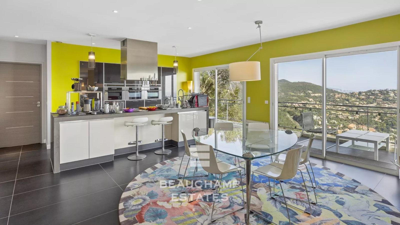 Exclusivité - Villa contemporaine 3 chambres avec vue mer - Théoule-sur-mer