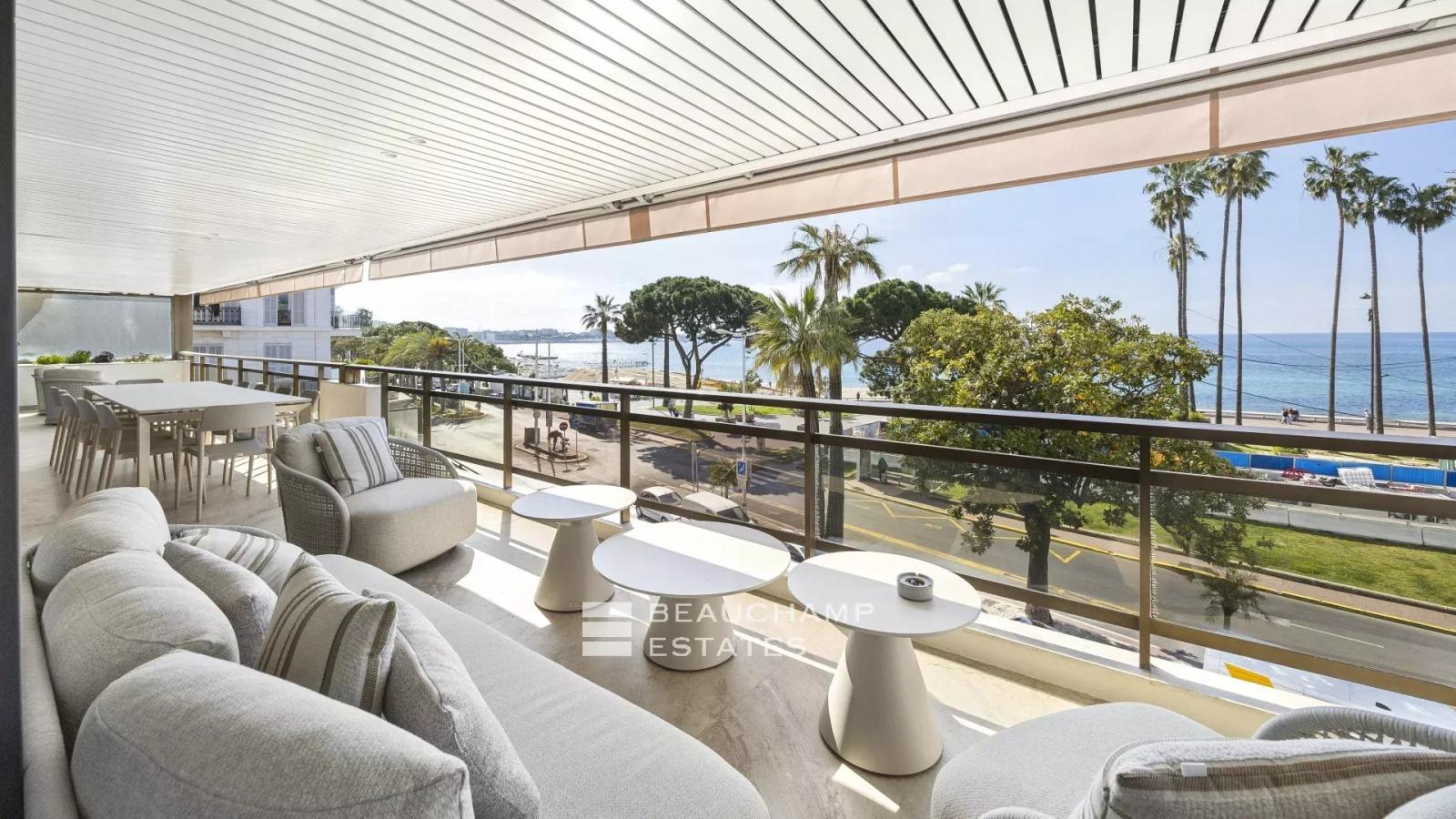 Appartement avec terrasse et vue mer panoramique - Cannes Palais des Festivals