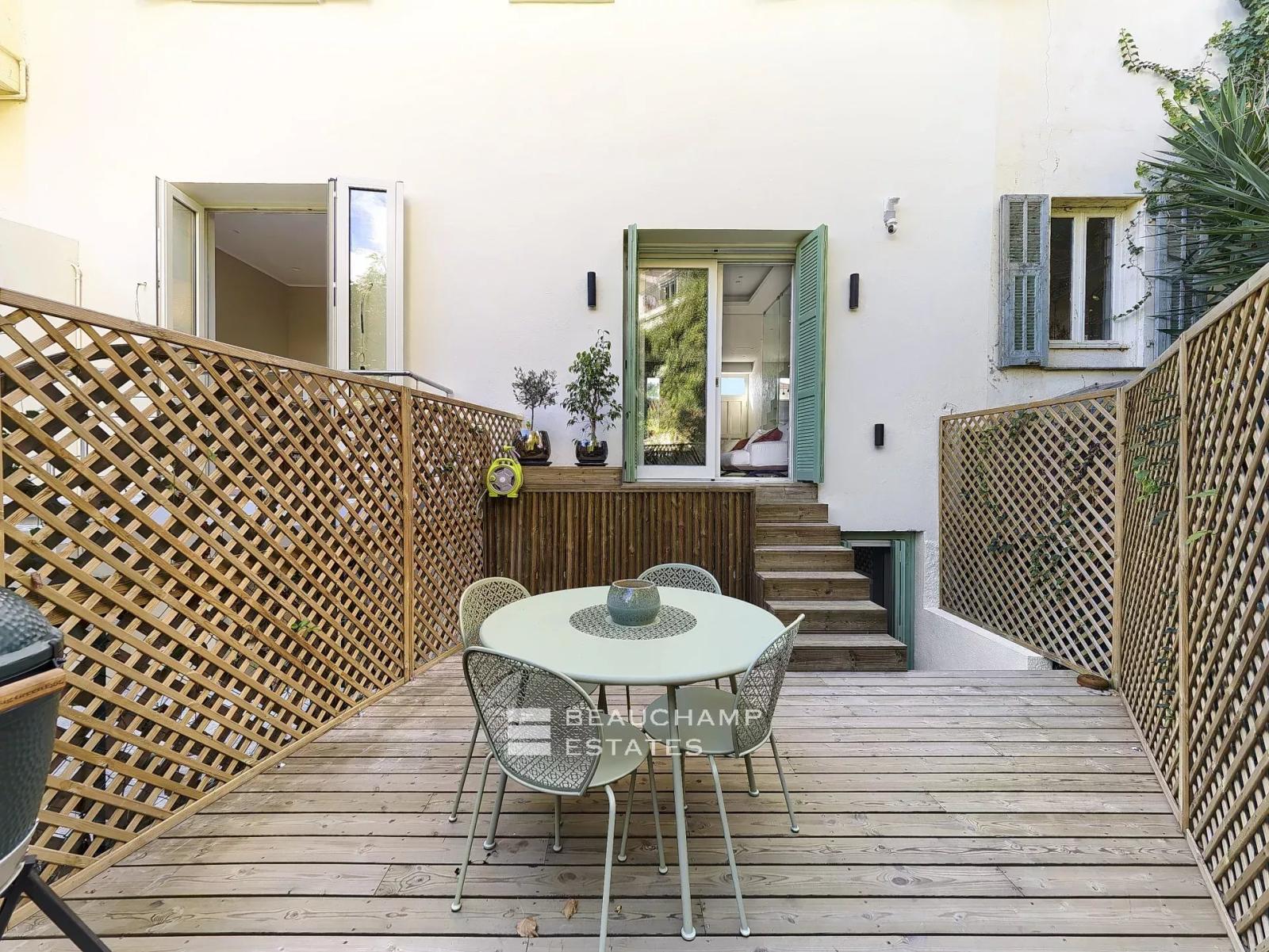 Maison de ville 3 chambres avec vue mer - Saint-Jean-Cap-Ferrat