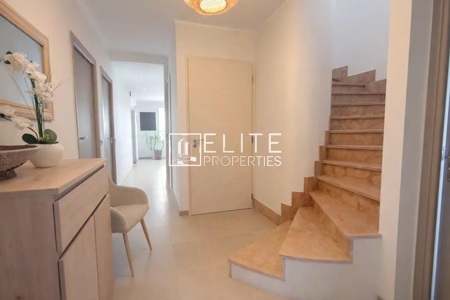 EXEPTIONNEL APPARTEMENT T5 en DUPLEX 109m² + TOIT TERRASSE de 75m² à VALLAURIS avec Garage.