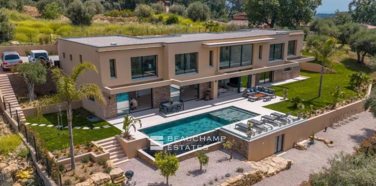 Villa Contemporaine 5 chambres vue dégagée - Opio