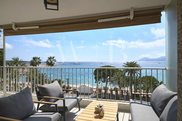 Cannes, la Croisette - Vue mer panoramique à couper le souffle - Prestigieuse Résidence
