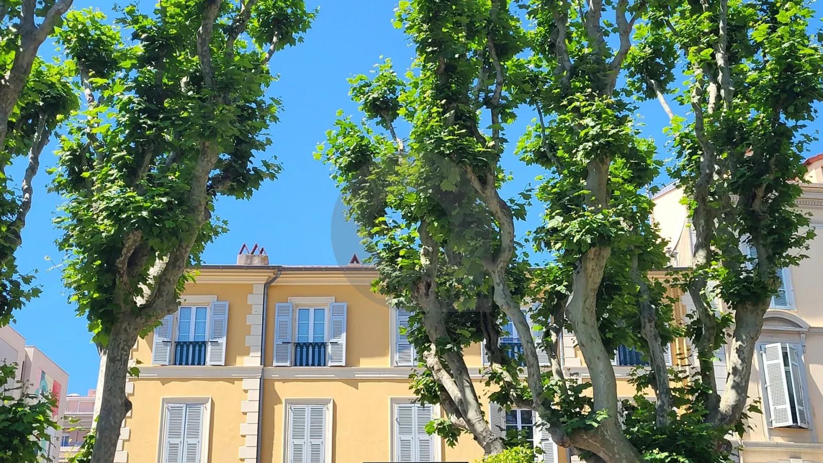 Menton Jardin Bioves - dernier étage -  Appartement triple exposition