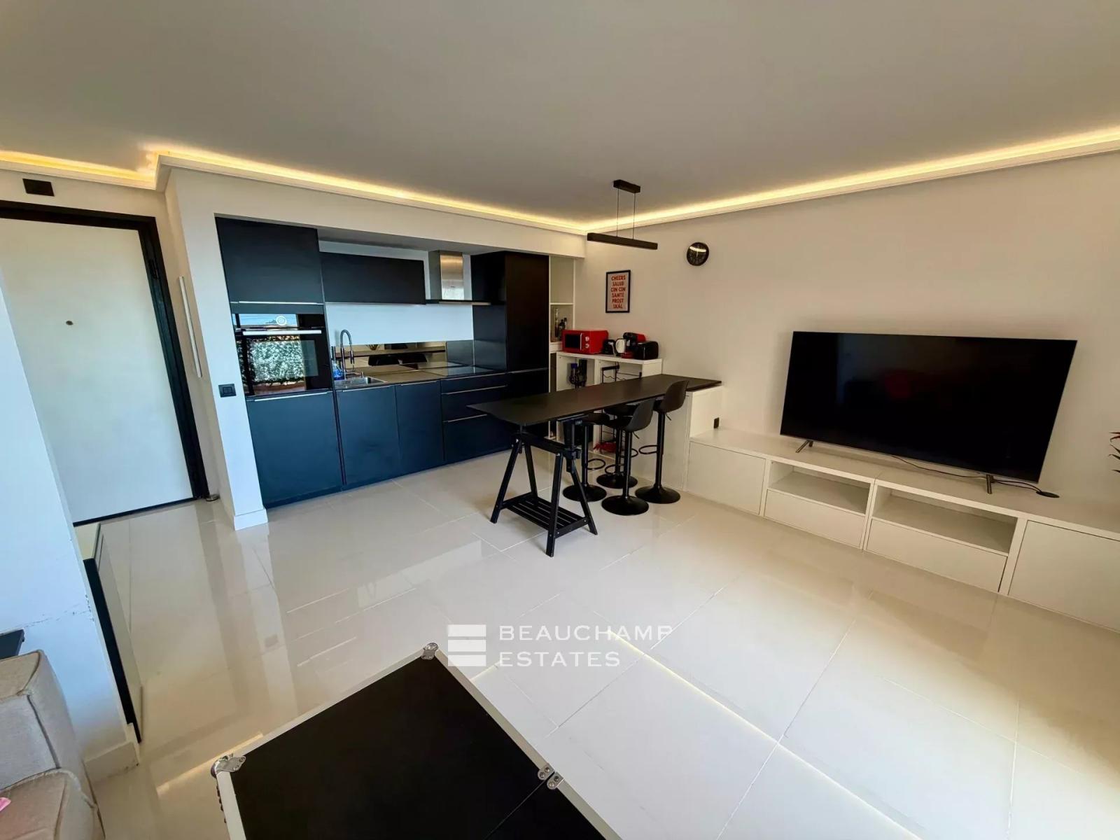 Appartement 2 pièces vue mer panoramique – Cap d’Ail