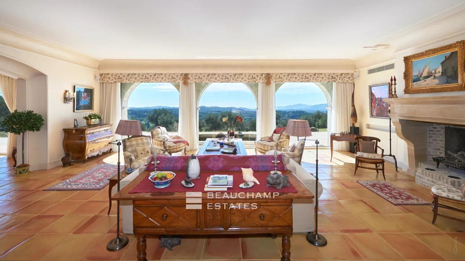 Unique Bastide vue mer avec Oliveraie