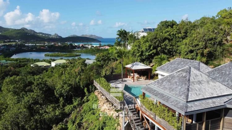 Villa 5 chambre avec vue mer dans les collines de Saint-Jean – Saint-Barth