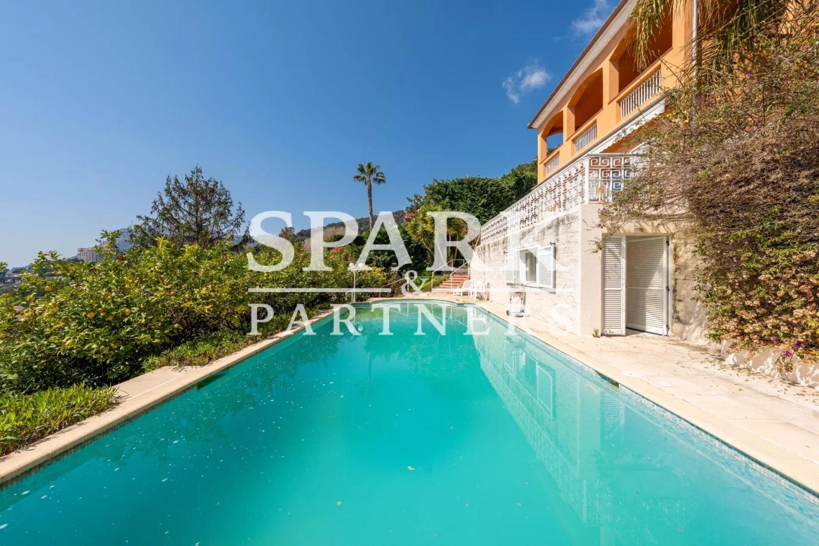 Beausoleil - Domaine sécurisé vue mer et Monaco