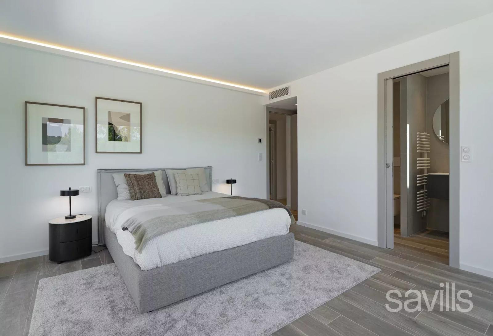 Villa de luxe dans le domaine de Terre Blanche.