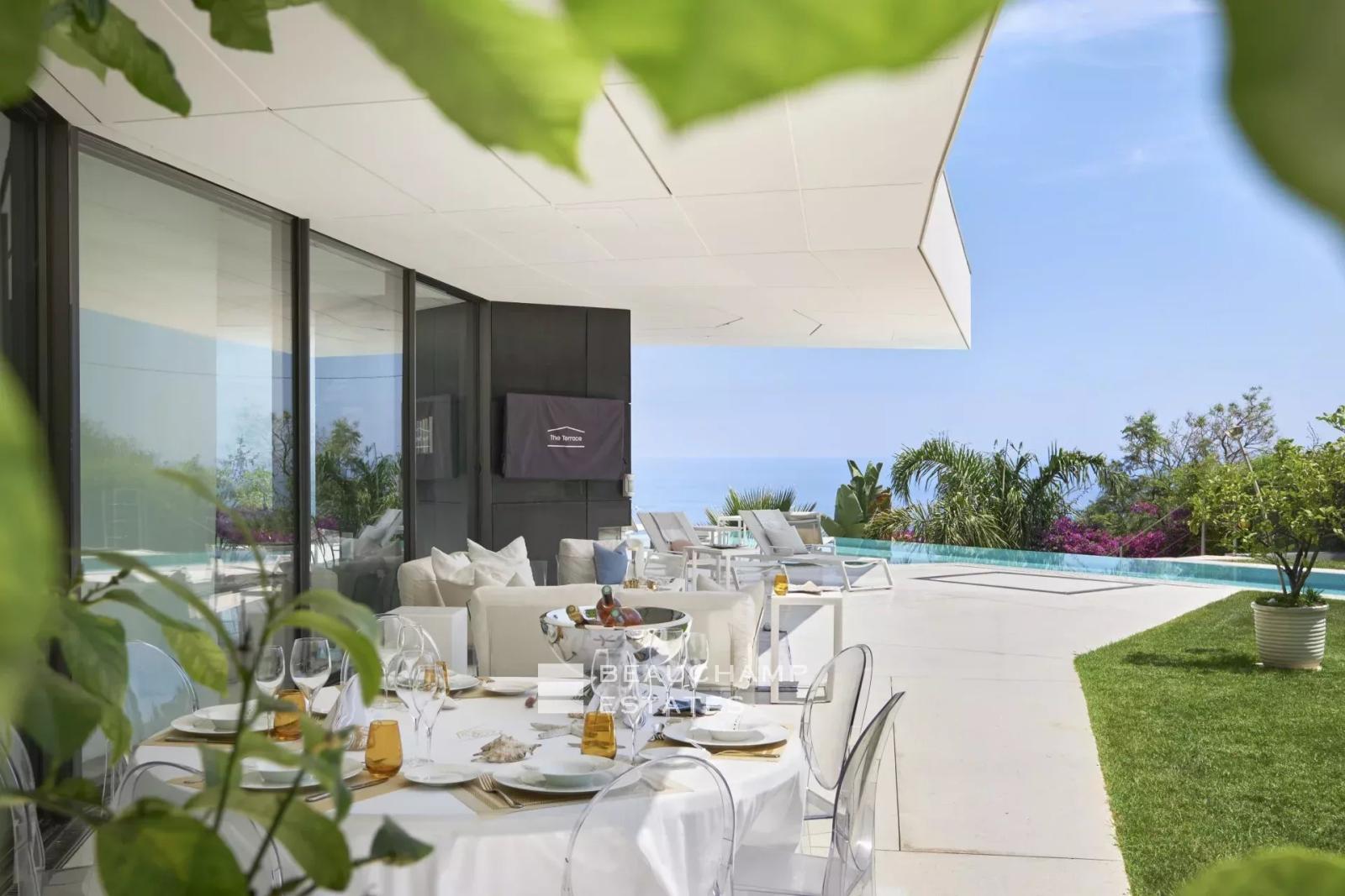 Villa contemporaine 5 chambres avec vue mer - Monaco