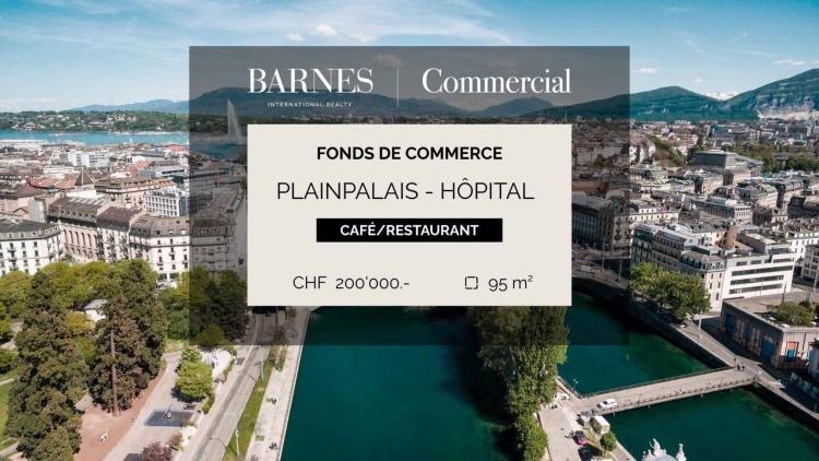 Fonds de commerce Café/Restaurant - Plainpalais